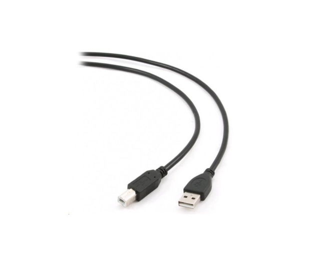 GEMBIRD KABEL USB 2.0 A-B M/M 3M CZARNY CCP-USB2-AMBM-10 - 64536 - zdjęcie 2